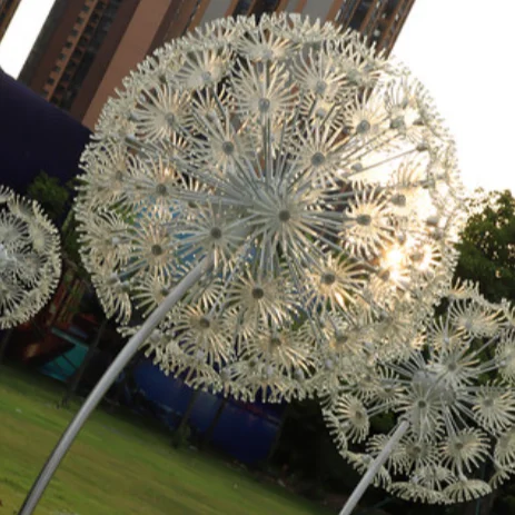 LED Simulation Dandelion Outdoor Reed Lamp Waterproof Lawn Decoration Fireworks Landscape Lamp