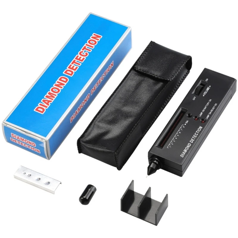 E15A Portable Tester Thermal Conductivity Principle LED Light Display Fast Authenticity Check Device