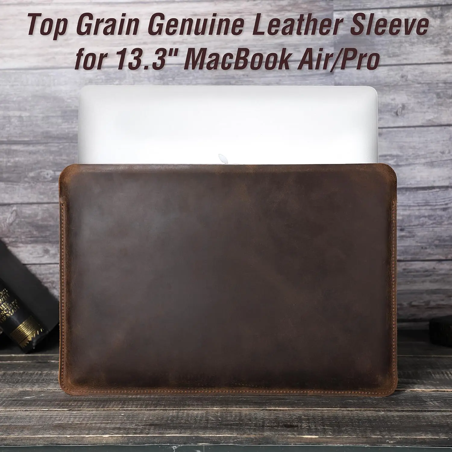 Top Grain Leather 13.3