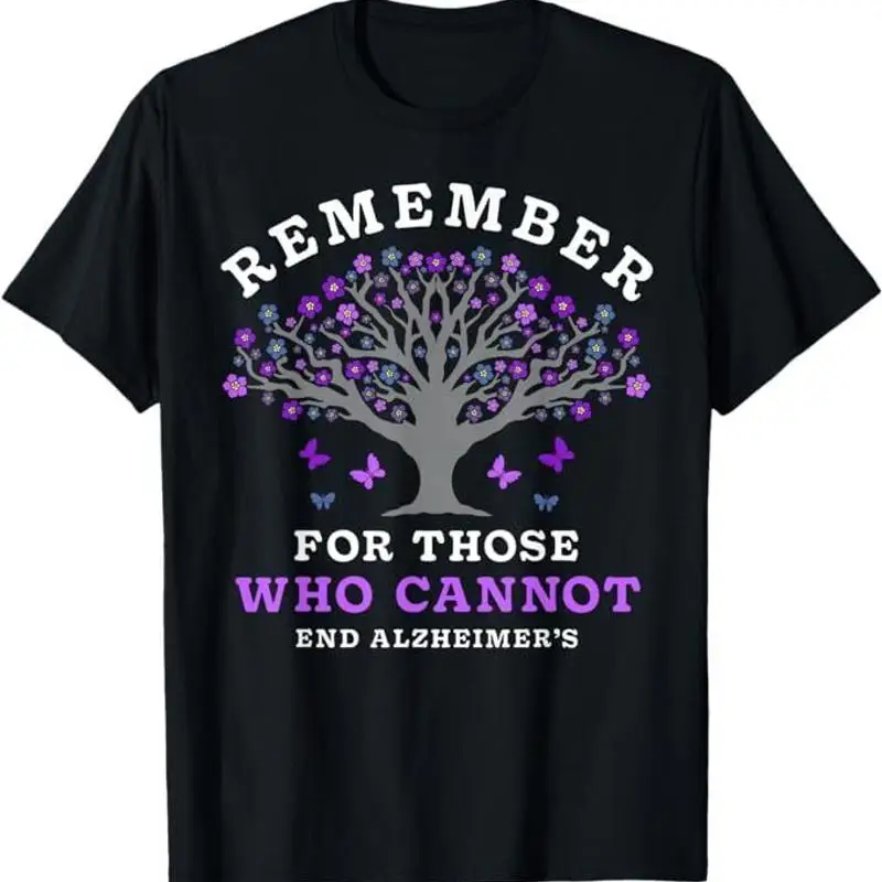 

New Limited Remember For Those Who Cannot Alzheimer'S Awareness T Shirt S 5Xl