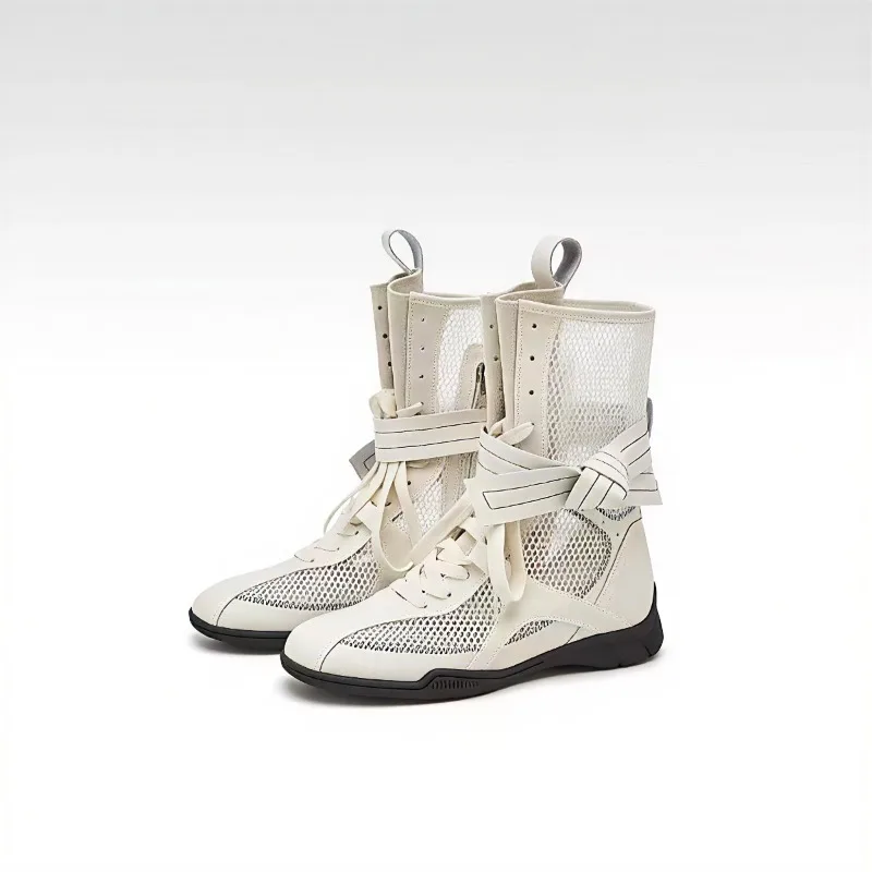 

Mid-Tube Women's Sandals Breathable Cooling Boots