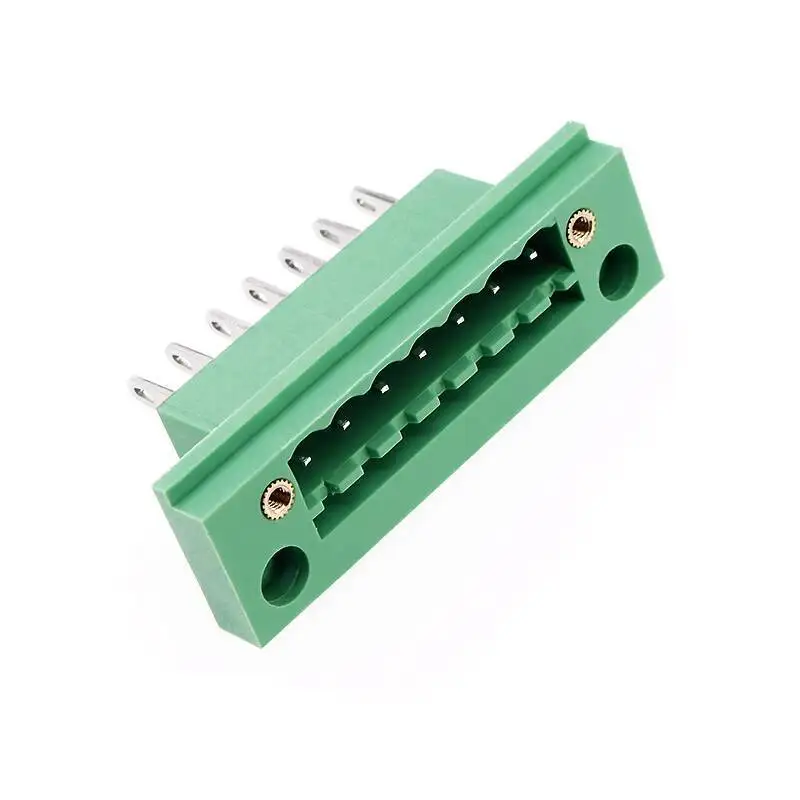 2 Stück Wandmontierter Grüner Steckverbinder 2EDGWB-5.08MM-2-12P Steckbarer Pin-Halter – Detail 4