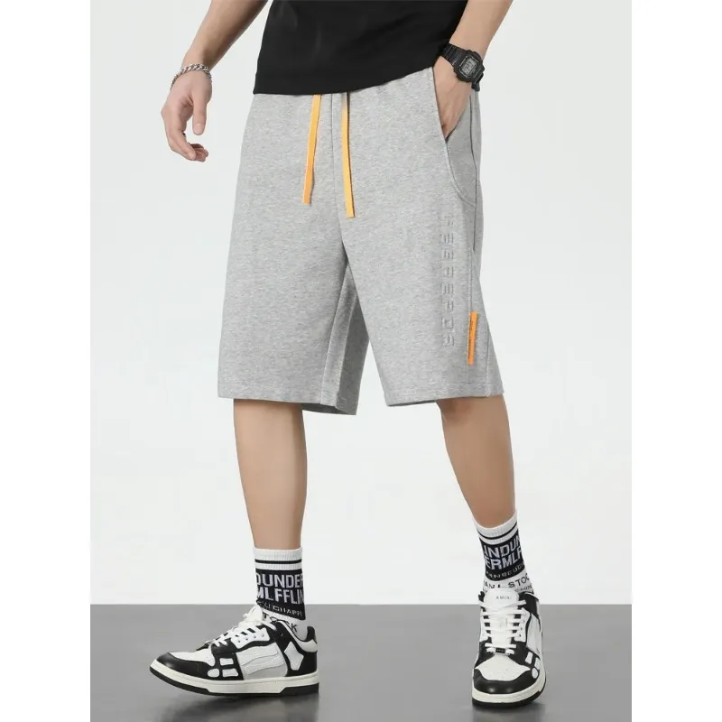 

Men Summer Baggy Sweatshorts Hip Hop Streetwear Loose Jogger Short Men Straight Cotton Casual Shorts Plus Size 8XL