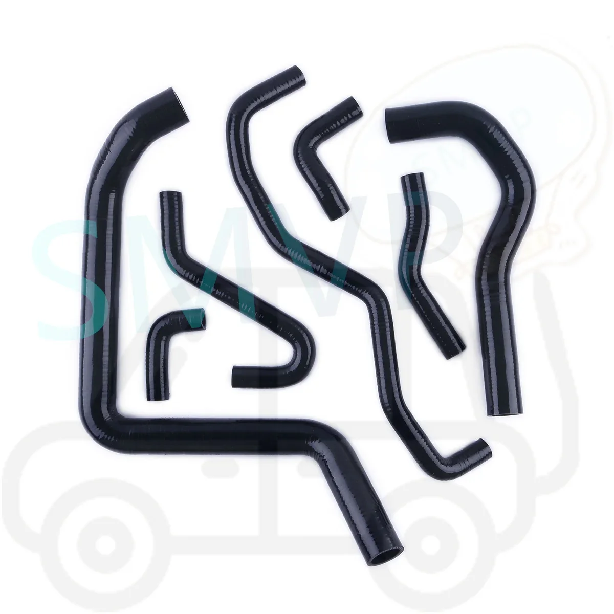 For Honda / Acura Integra DB6 DB8 DC2 B18C B18C1 1991 1992 1993 1994 Silicone Radiator Hoses Tubes Kit Replacement Parts 7PCS