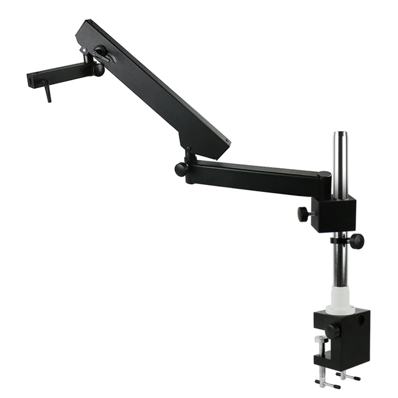 Imagem -03 - Suporte Articulado da Braçadeira do Pilar do Braço para o Microscópio Estéreo Binocular Trinocular