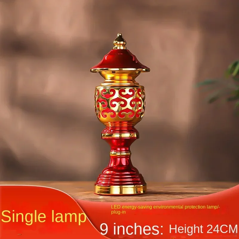 

Supplying lamps for the God of Wealth,attracting wealth, plugging in LED lights, a pair of Wangcai household ancestral halls