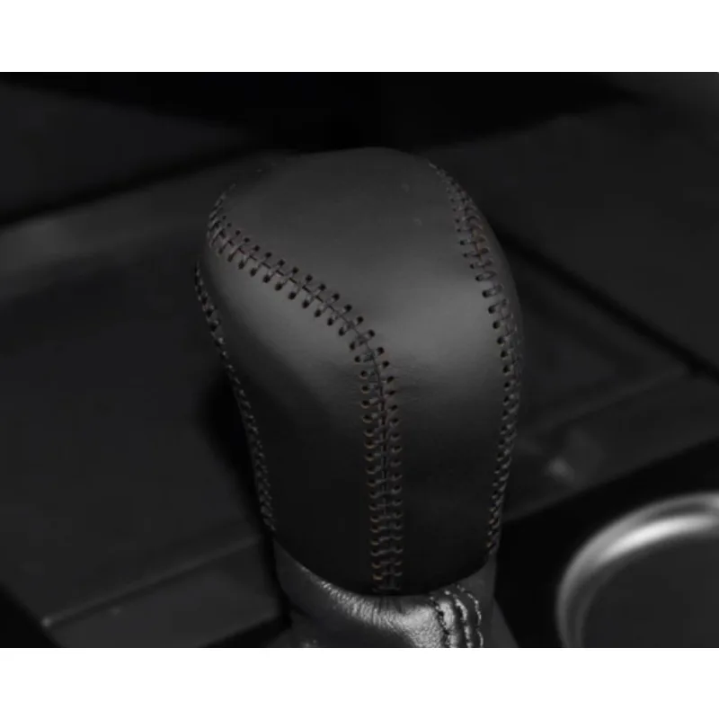 Gear Cover Camry Gear Cover For Toyota New Corolla Leiling Avalon IZOA  Automatic Gear Shift Collars Carbon Fiber Leather