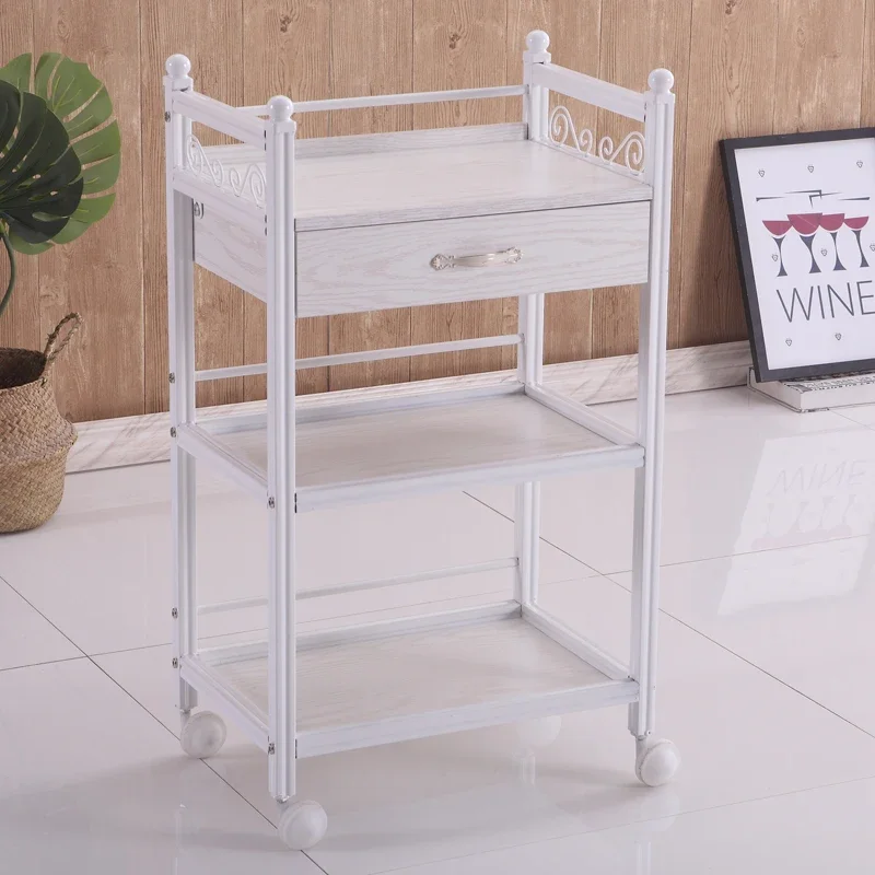 Cosmetic Tool Salon Trolley, gavetas utilitárias, rolamento médico, manicure Carrito auxiliar, móveis de salão, BL50ST