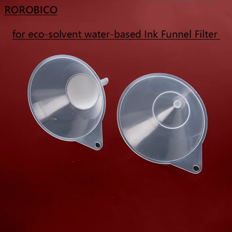 

Large Format Inkjet Printer Parts Ink Funnel for XP600 I3200 TX800 HP Mimaki Epson Refillable Ink Cartridge Ink Filter Tool