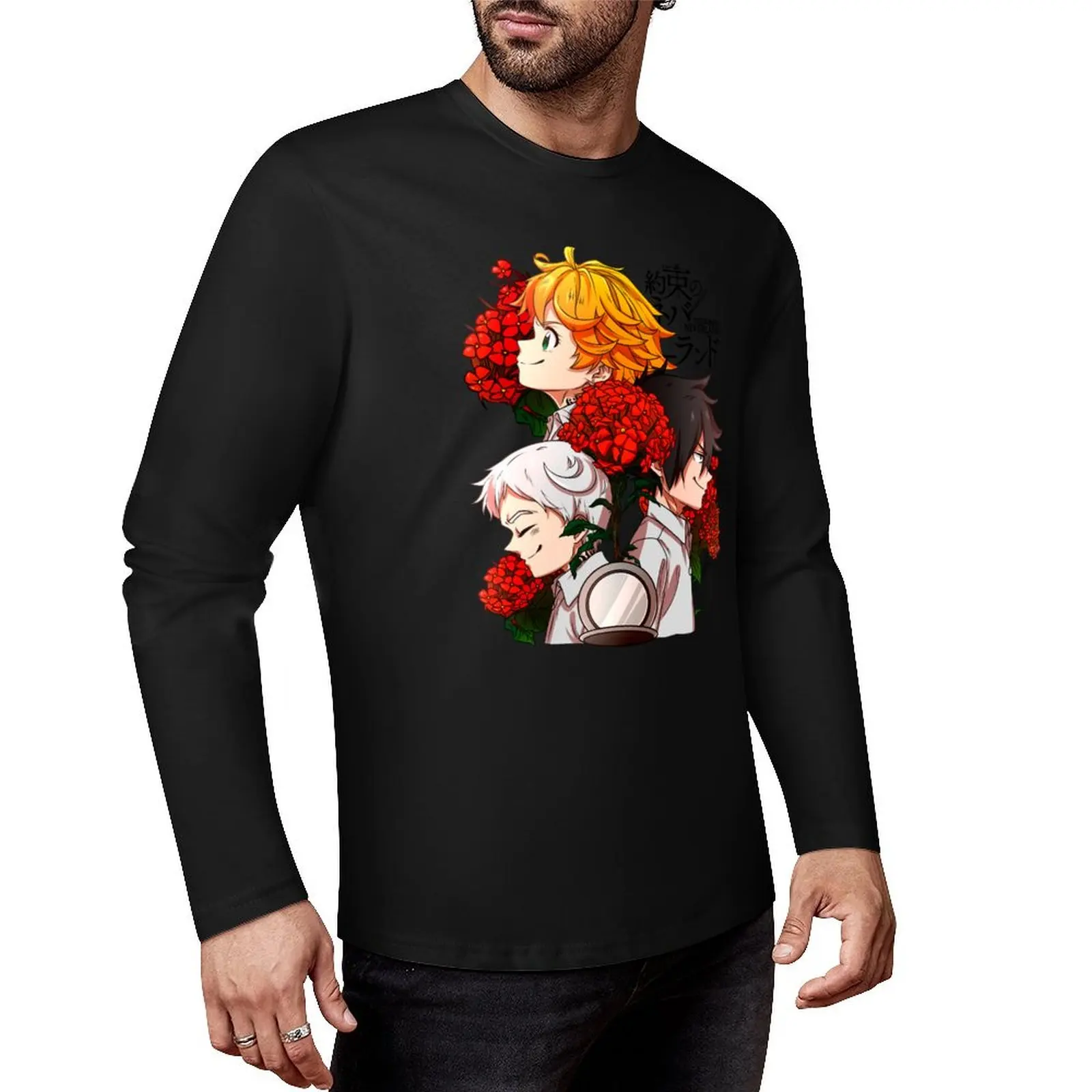 

The Promised Neverland - Hope Long T-Shirt boys white t shirts graphic t shirt mens white t shirts