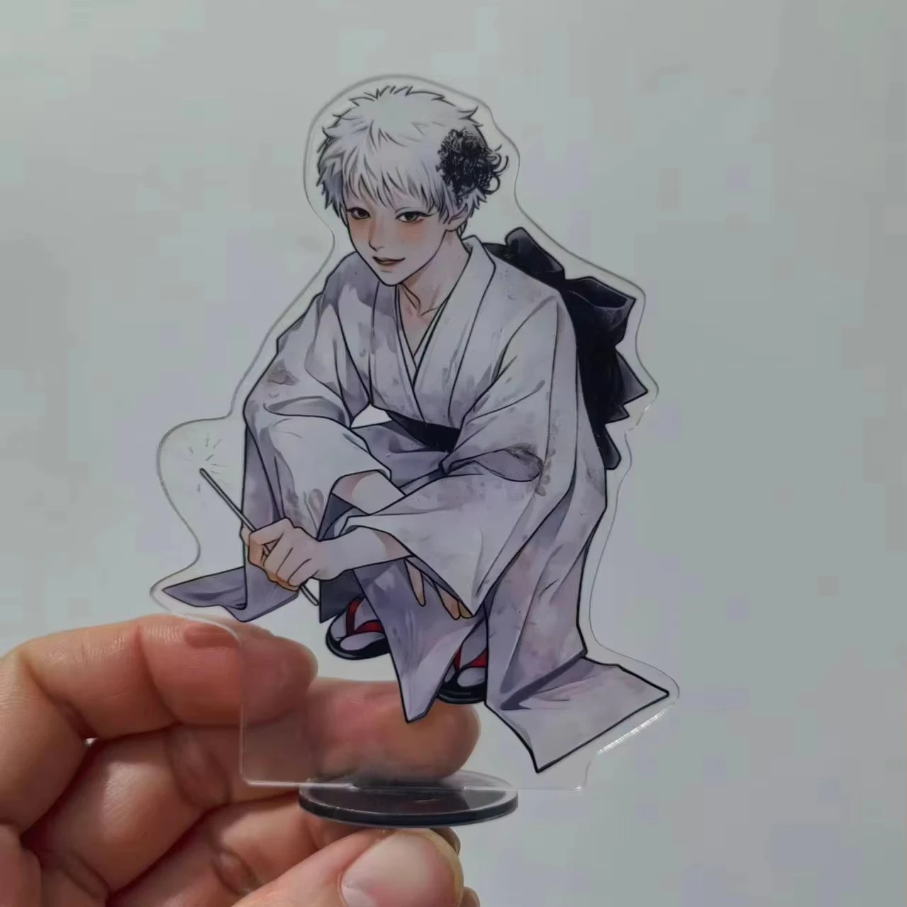 Fashion The Summer Hikaru Died Yoshiki Tsujinaka Figure Acrylic Stands Anime Desktop Decoration Ornament Props Couple Gifts