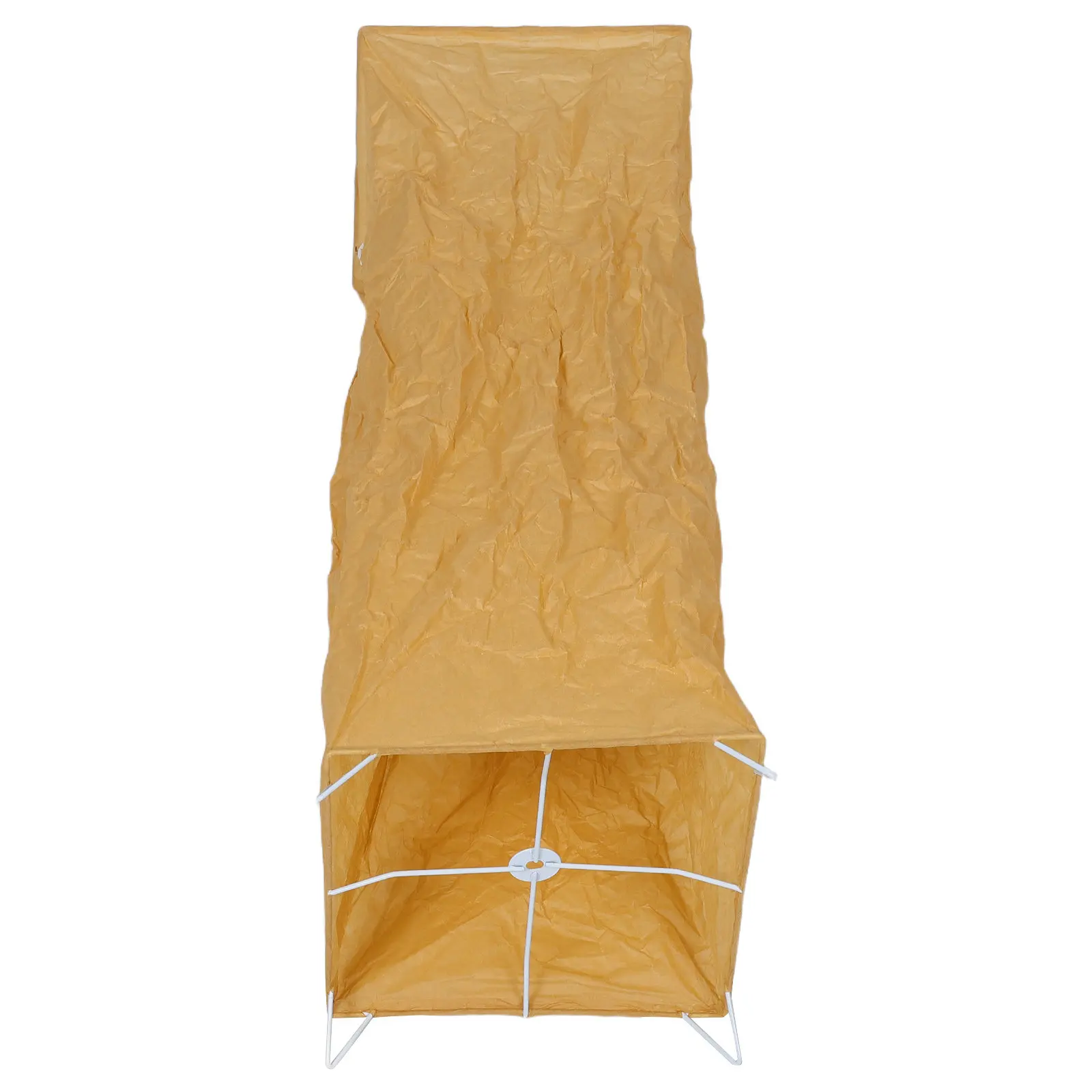 Japanese Foldable Paper Lamp Shade Minimalist Square Floor Lamp Shade Replacement Paper Floor Lampshade Collapsible for Modern