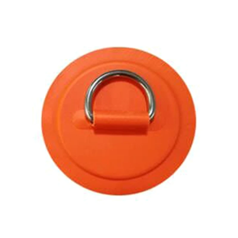 Almohadilla anillos en D para Kayak, barco inflable, parches, almohadilla anillos en D marinos PVC, hebilla fija