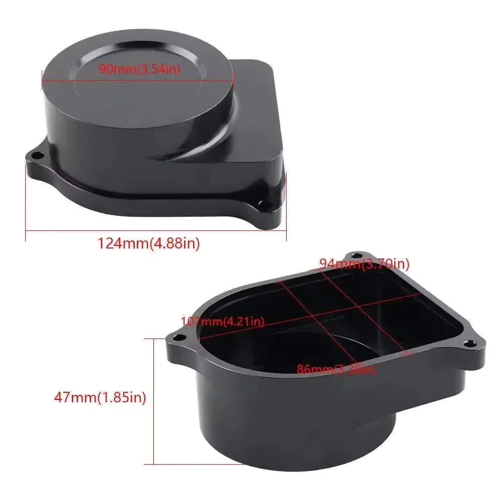 Kit De Bobina De Encendido Y Placa Adaptadora Para Honda B18 GSR / Type R – Anodizado Negro, Para Competición