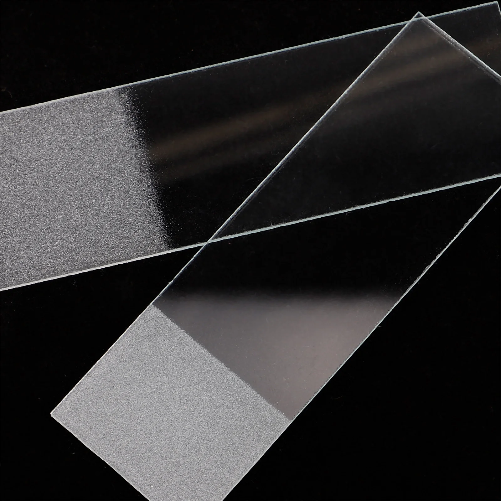 50 Pcs Laboratory Glass Slides Microscope Blank Accessories for Microscopes Kit Sample