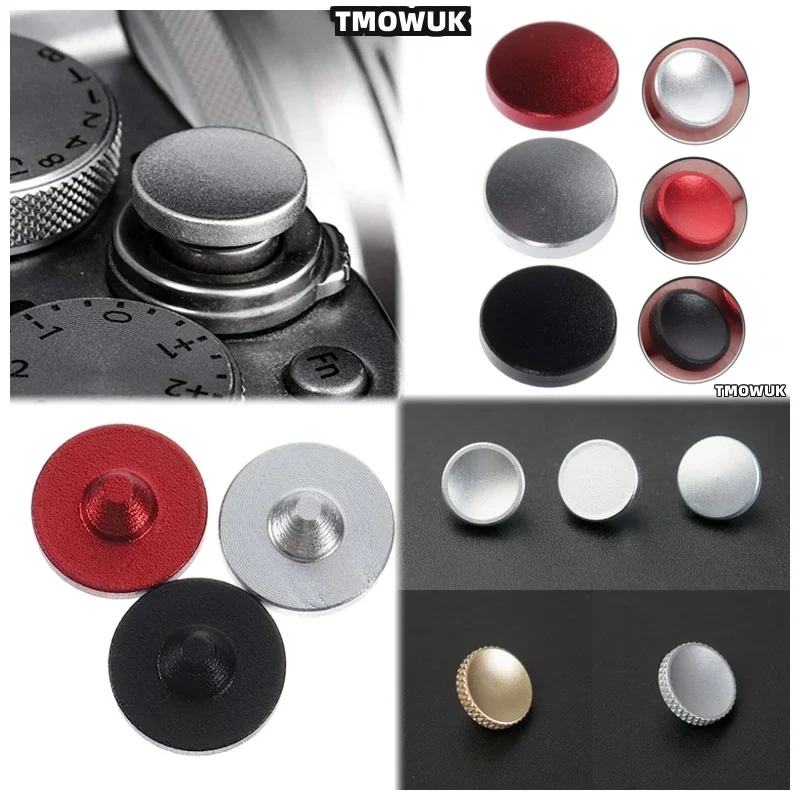 Stylish Concave Metal Aluminum Shutter Release Parts For Fujifilm X100V X100VI XPro1 XT5 XT30 XE3 X70 XF10 XA10