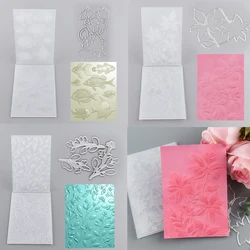 Ocean Fish 3D Embossing Folder and Matching Dies Poinsettias Pepperberry Templates For Adding Textured Detail To Paper Cards