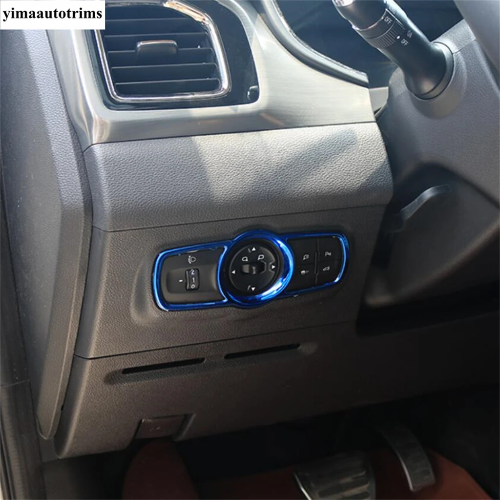 

Car Head Light Lamp Button Switch Control Frame Panel Cover Trim Interior Accessories For Chery Tiggo 3 7 8 3X 5X 2016 - 2018