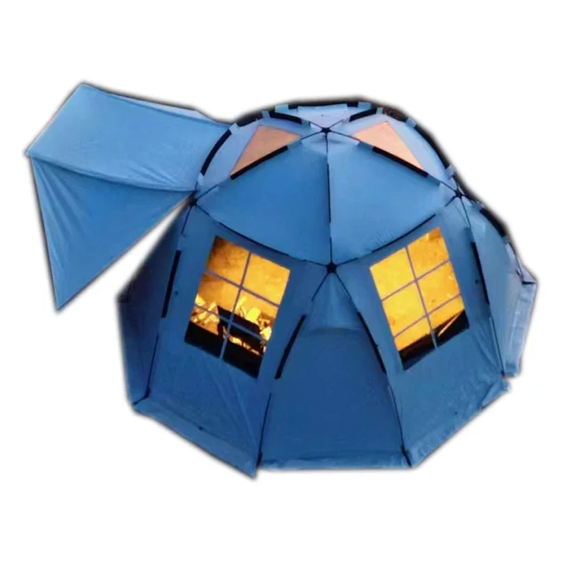 Manufacturer Glamping Half ball Tent for Picnic Camping tent with Huge Space UV and waterproof