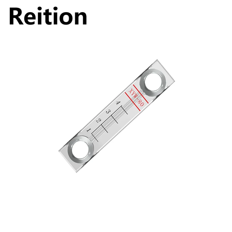Reition Hydraulic Oil Tank Level Gauge Oil Level Gauge Water Level Gauge XYW150 Ruler Acrylic