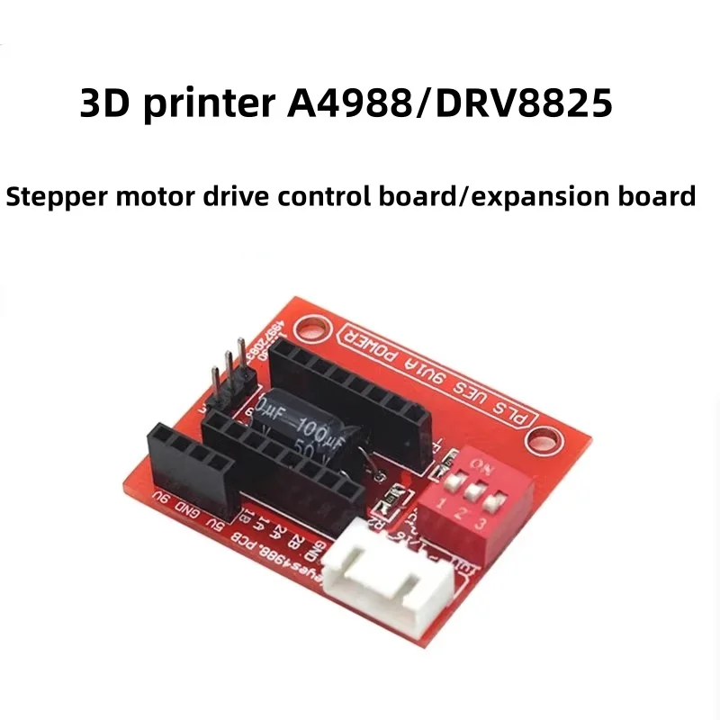 

3D Printer Stepper Motor Drive Control Board A4988/DRV8825 Expansion DIY Robot Project Compatible Electronics Component