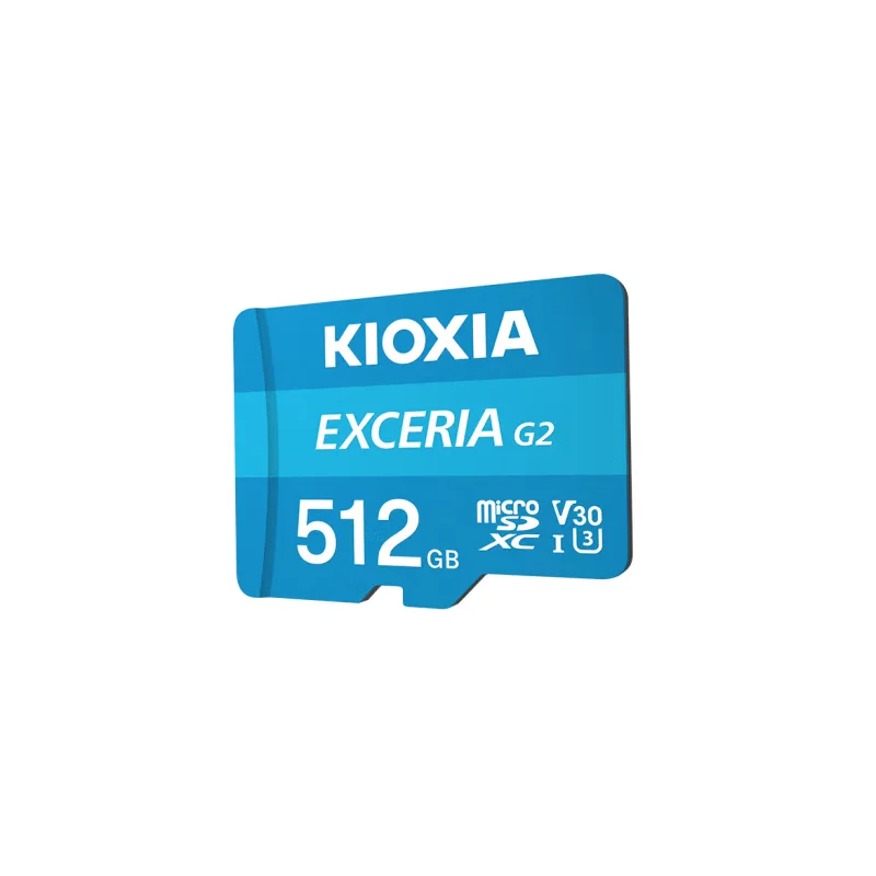 Imagem -03 - Cartão Kioxia Mini sd Cartão Flash de Alta Velocidade Memória Full hd 512gb V30 a1 u3 C10