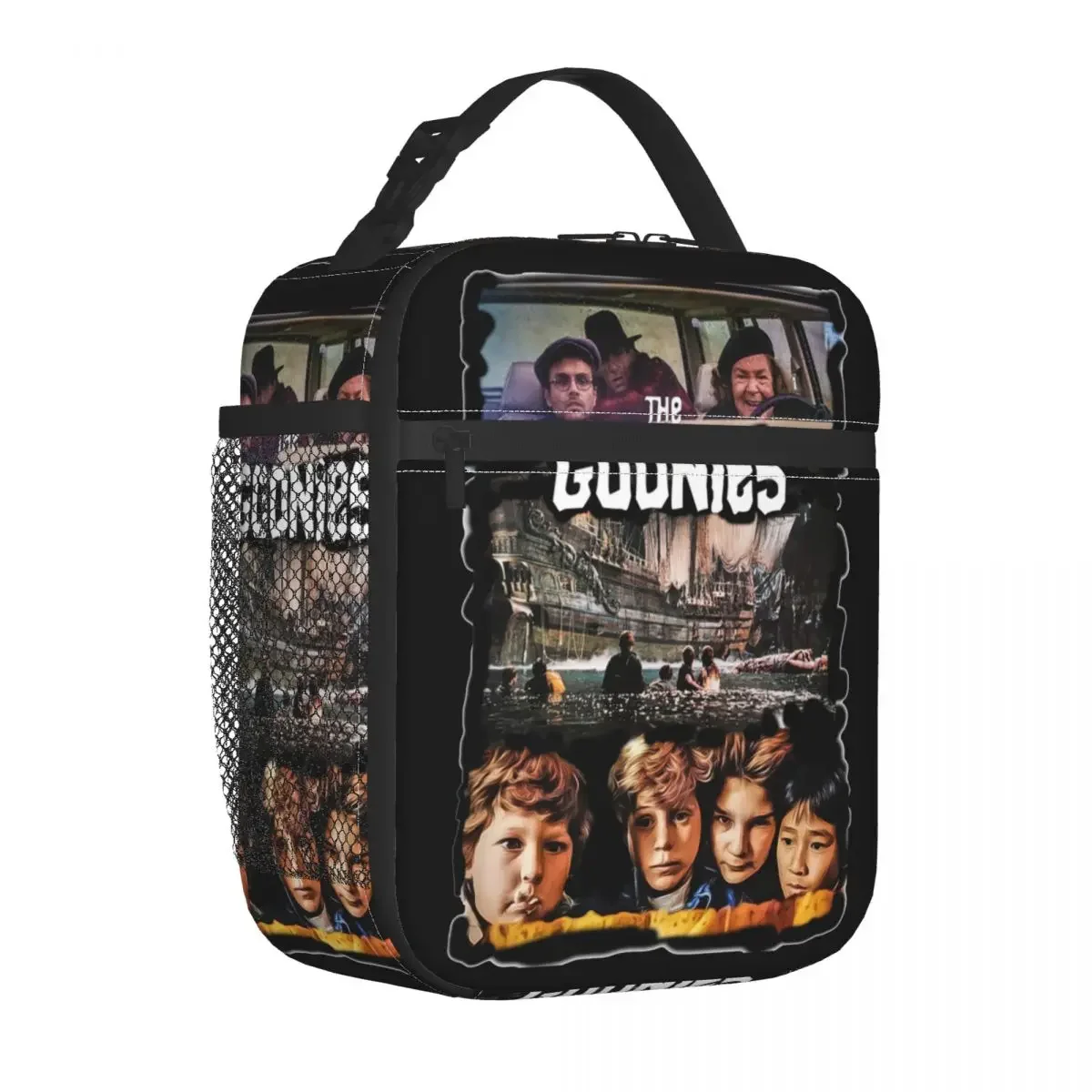 The Goonies Print Art Insulated Lunch Bag Cooler Bag Reusable Leakproof Lunch Box Tote Girl Boy Beach Picnic