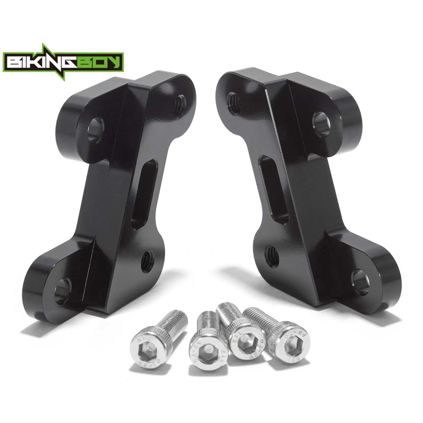 BIKINGBOY For Surron Light Bee X Sur-ron LBX For Segway X160 X260 X 160 260 Footpeg Lowering Bracket Drop Peg Extenders MX