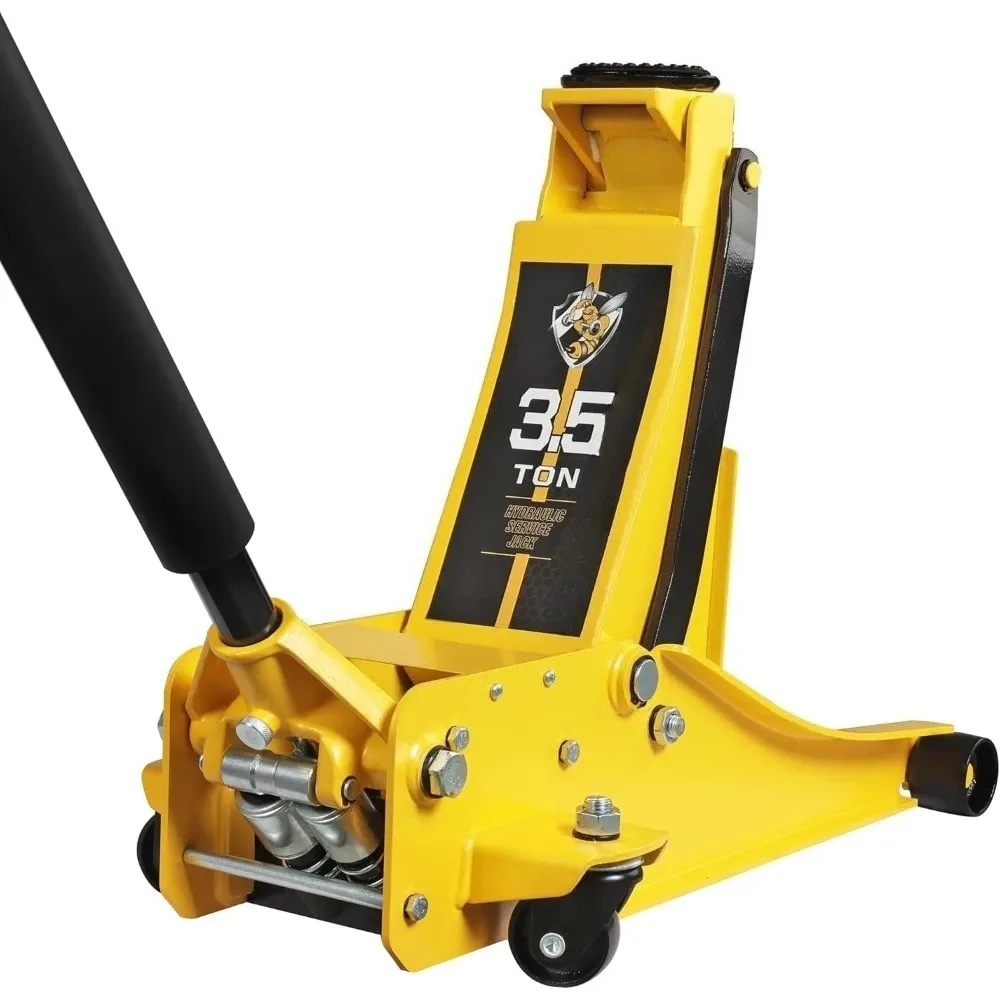 مقابس أرضية - مقبس أرضي منخفض 3.5 طن يرفع بسرعة رافعة السيارة الهيدروليكية مع مضخات مزدوجة، سعة 7700 رطل #6