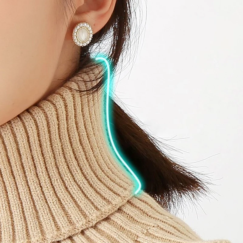 Warm Knitted Fake Collar Woolen Women Turtleneck Knitted False Fake Collar Detachable Neck Scarf Thicken Windproof Fake Collars