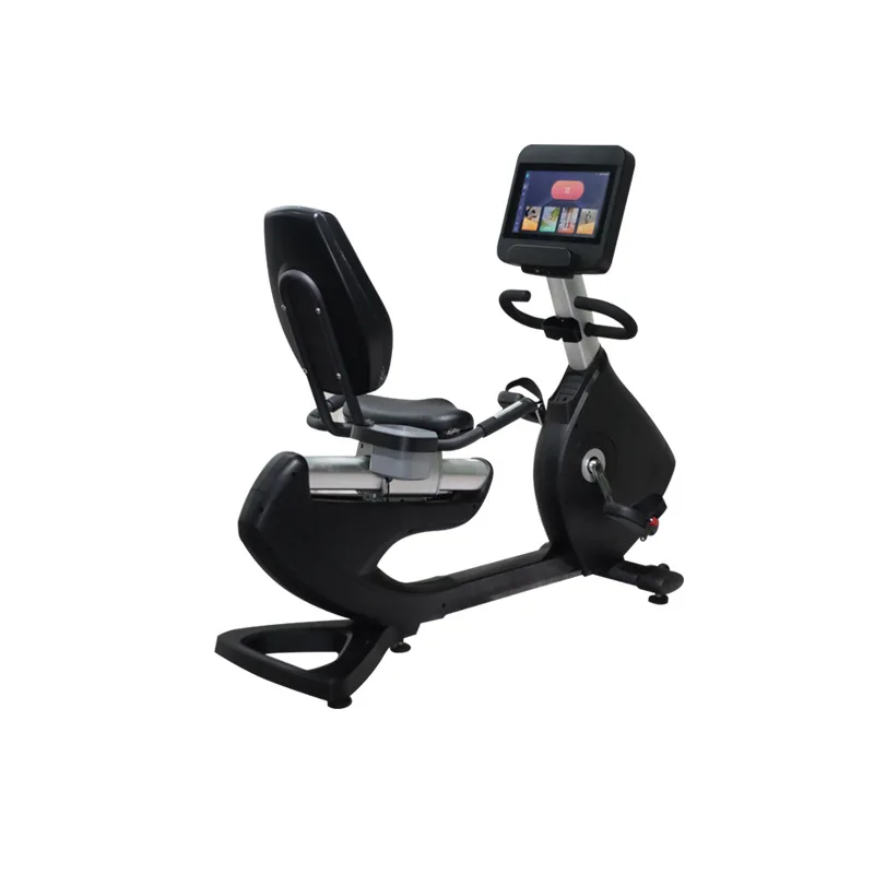 

Commercial Aerobic Fitness Equipment: Recumbent Magnetic Control Bike; Household Magnetic Control Recumbent Exercise Bike