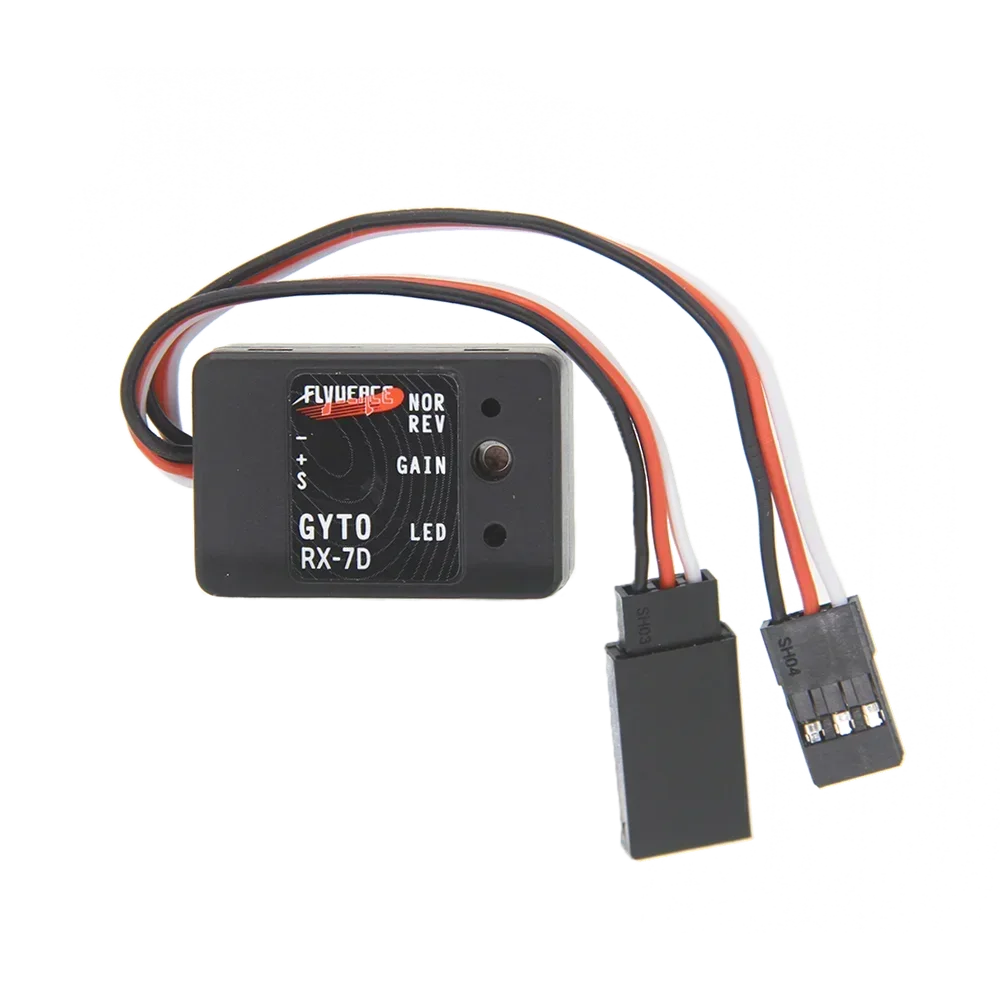 NEEBRC RX-7D RC Mini Auto Gyroscoop 4.8-7.4V DC Gyro Scope voor RC Drift Boot Digitale/Analoge servo Universele Ontvanger Zender