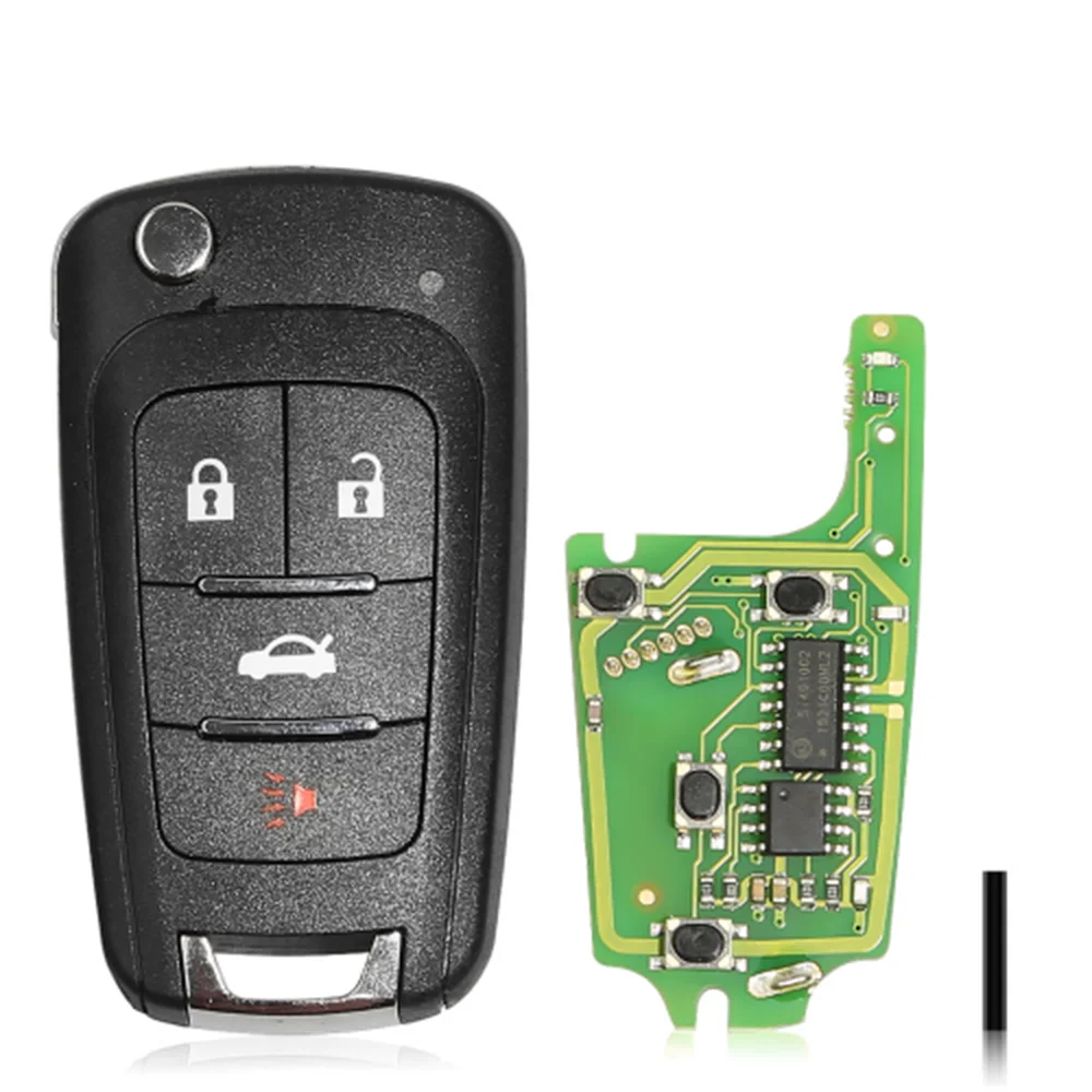 

Xhorse VVDI XKBU01EN Wired Type Universal Remote Contro 4Button For Chevrolet Type 5pcs