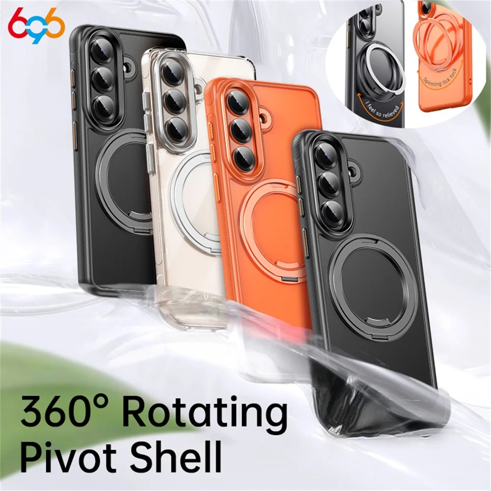 

Non-Slip Anti Drop Phone Case Bracket Magnetic Shell Gear Decompression For Samsung S26Ultra S26 Plus S25 Ultra S25plus