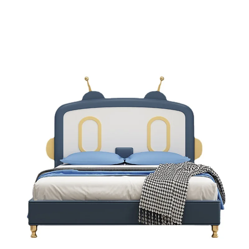 Children Bedroom Furniture Children'S Bed Single Bed Solid Wood Creative Boy Small Bed