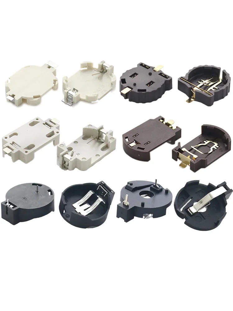 5 Pçs/lote BS-2 BS-6 BS-8 BS-10 3V CR1220 CR2025 CR2032 Botão Bateria ibuw Soquete Titular Caixa de Armazenamento de Bateria 2025 2032 Bateria