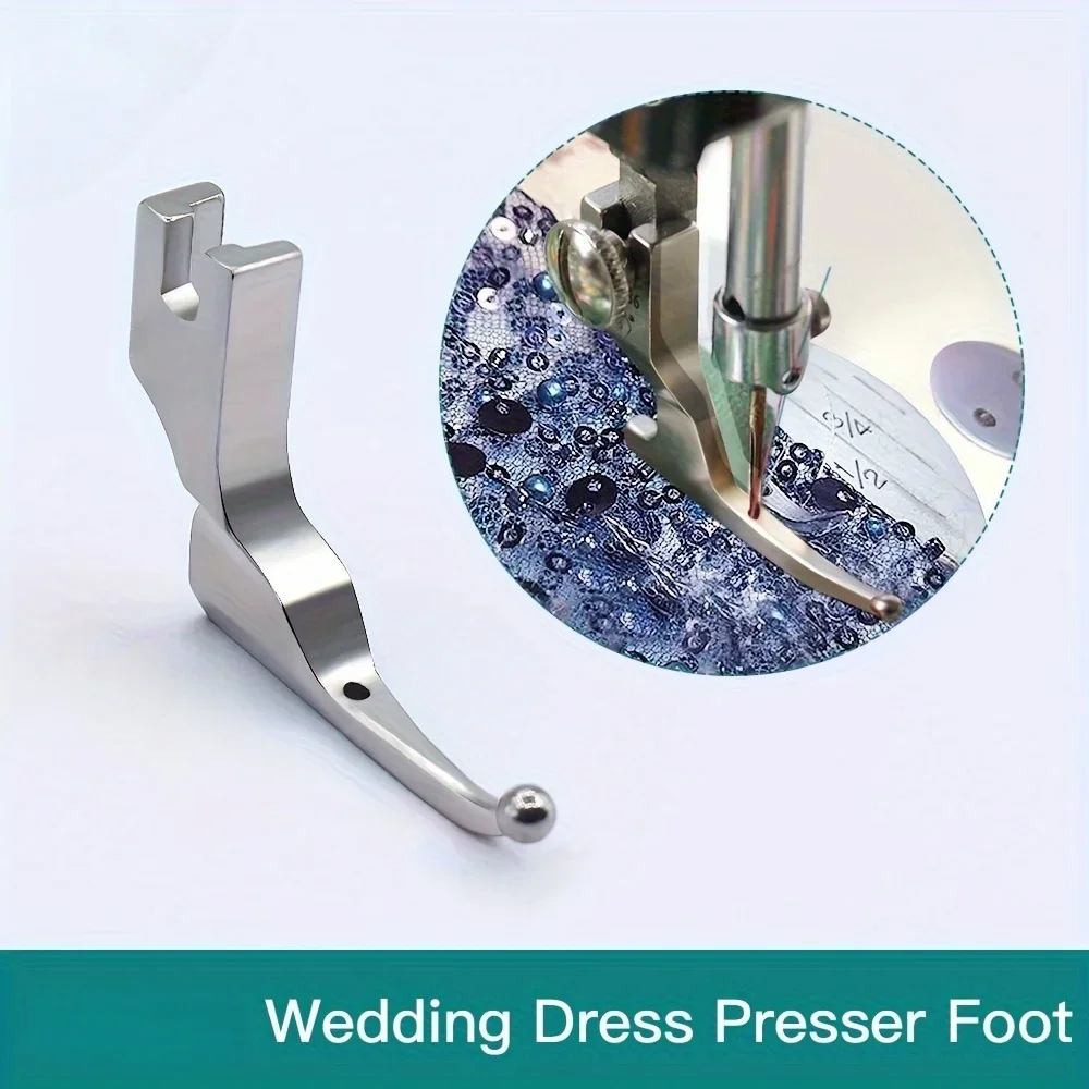 Pressfüße aus Stahl, industrielle flache Nähmaschine, klappbare Pressfüße, Nähmaschinenteile