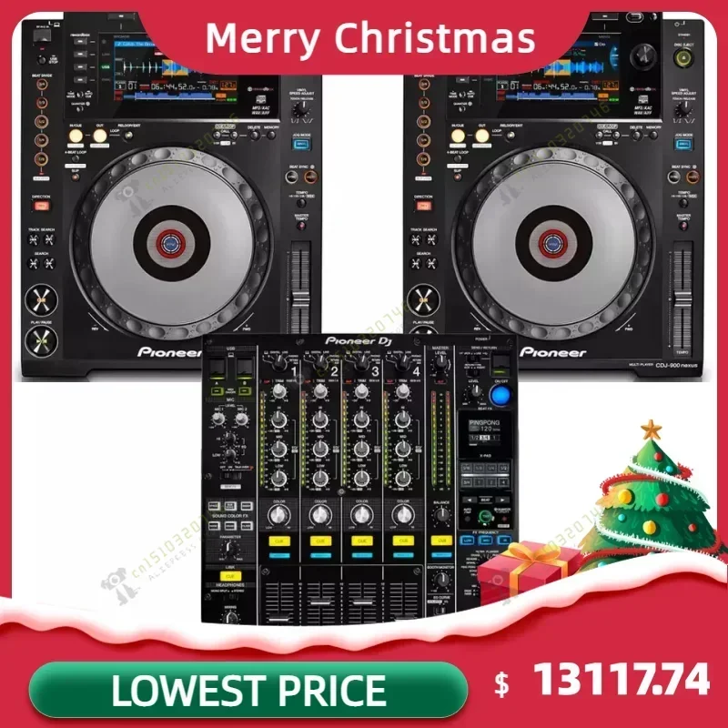 High Quality for-Pioneers DJ CDJ-3000 Players (Pair) + DJM-V10 X1 /DJM750mk2/DJM-A9 Nexus MK2 Mixer Bundle Deal In Stock.