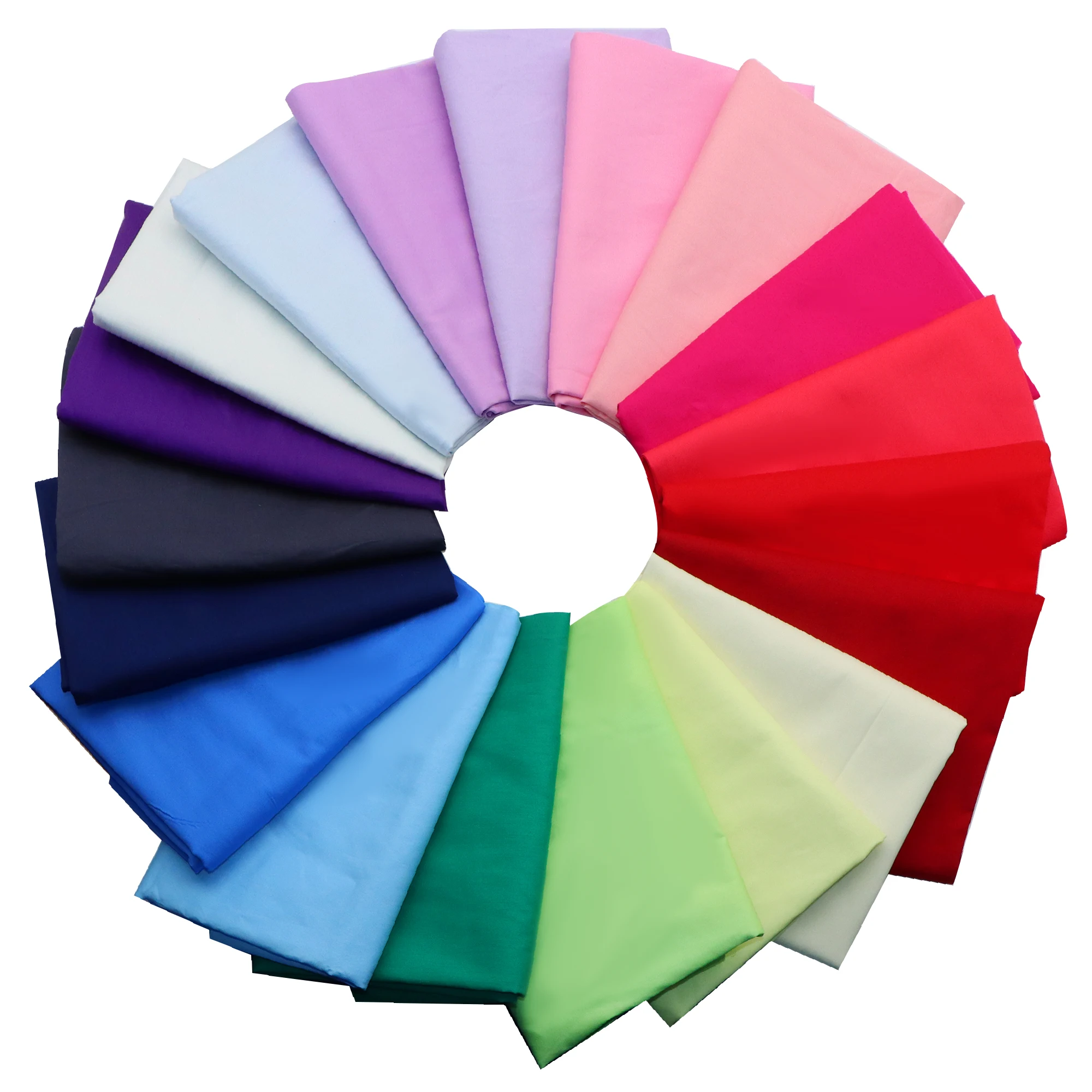 50*150 سنتيمتر متعدد الألوان 100% نسيج القطن عادي بلون النسيج مناسبة DIY بها بنفسك الخياطة اللحف الحرف اليدوية الملابس تنورة