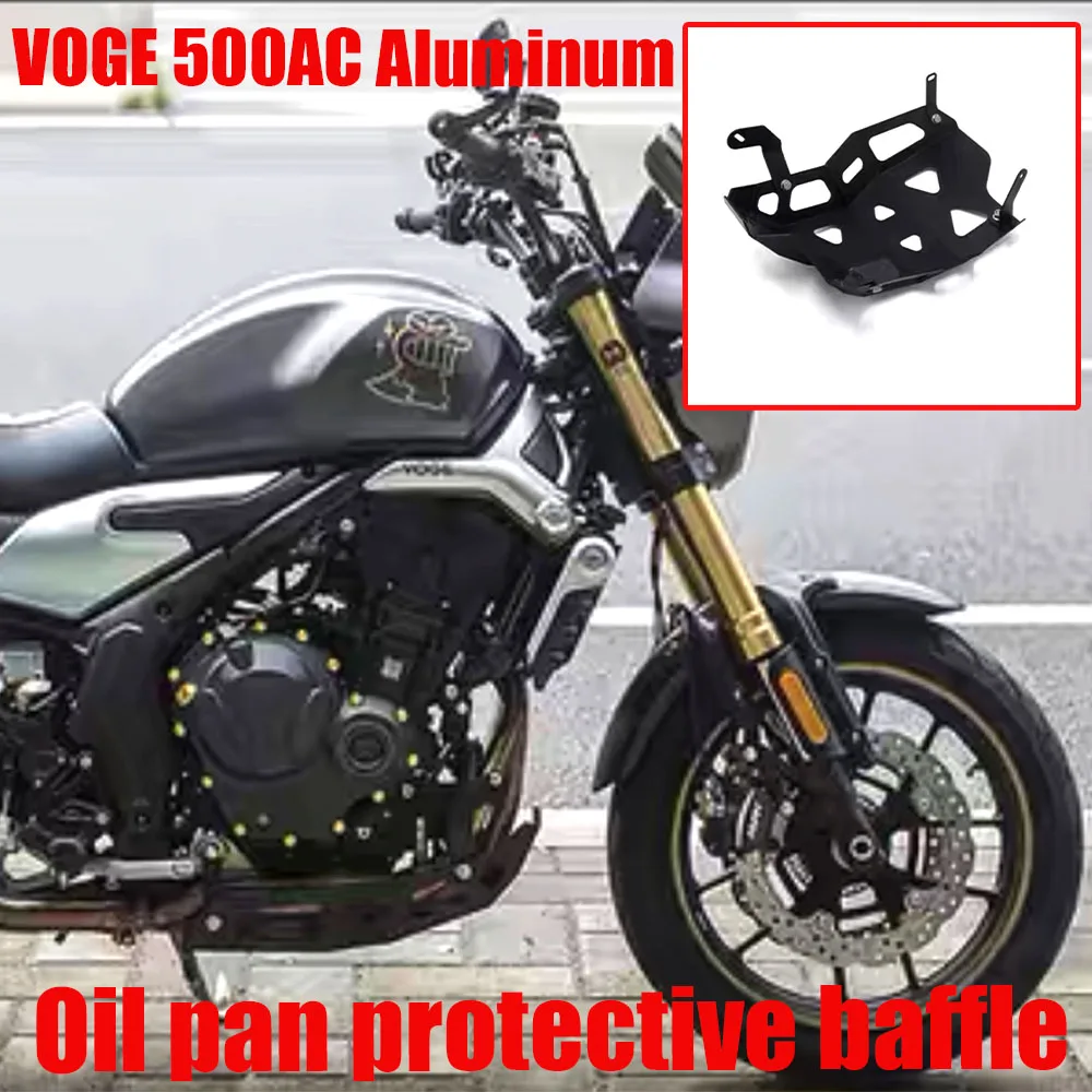 

Customized For VOGE 500AC Aluminum Sump Guard Bash Plates Engine Case Cover Outback Under Body Protection Fit Voge 500 AC