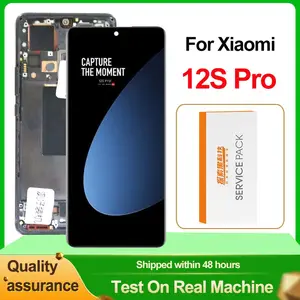 Bilashmart LTPO AMOLED 6.73 Xiaomi 12S Pro LCD Display Touch Screen Digitizer Assembly With Corning Gorilla Glass Replacement Parts