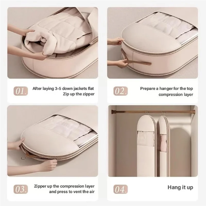 

Компрессионная сумка ABUL-Down Jacket с самосжающейся молнией для эффективного хранения одежды