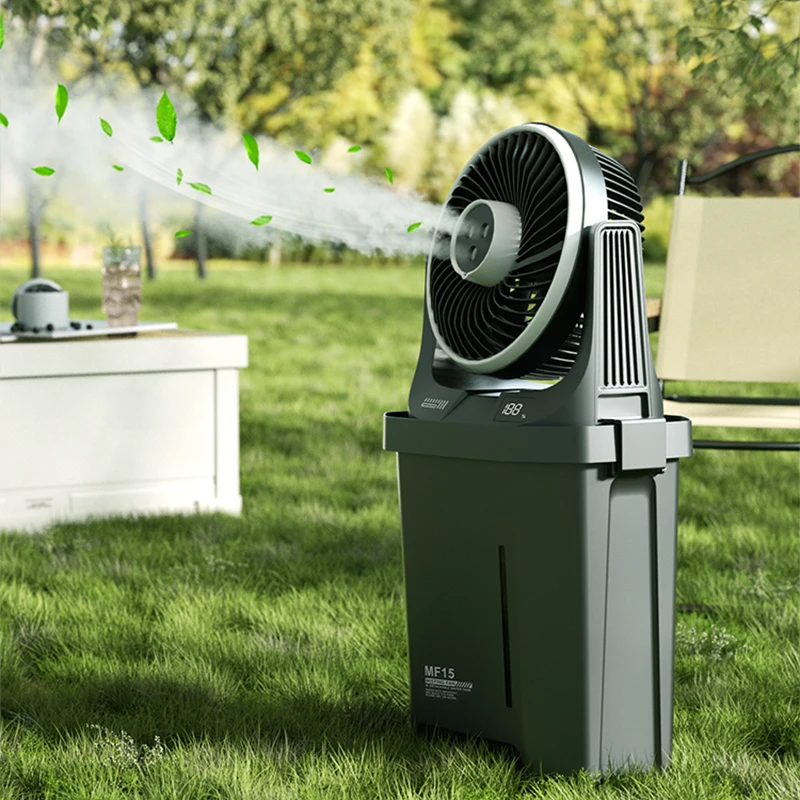 عن بعد المحمولة رذاذ الماء مروحة التبريد مروحة رذاذ الماء الأجهزة الصغيرة الطابق الدائمة DC5V مروحة رذاذ التبريد