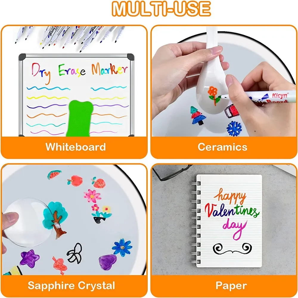 Magical Water Paint Pen Floating Ink Pen for Kids Colorful Doodle Water Pen Brushes Children Montessori Early Education Toys
