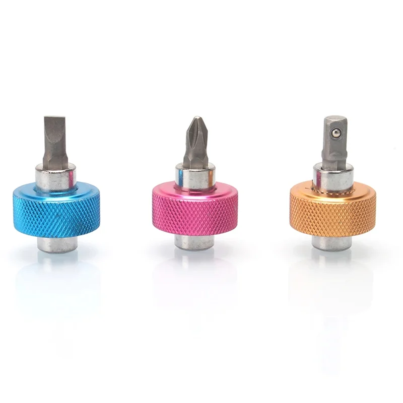 ABKY-Conjunto de driver de soquete de dedo de 3, mini driver de aperto de 1/4 de polegada para catraca de polegar, rotação reversa de catraca de dedo