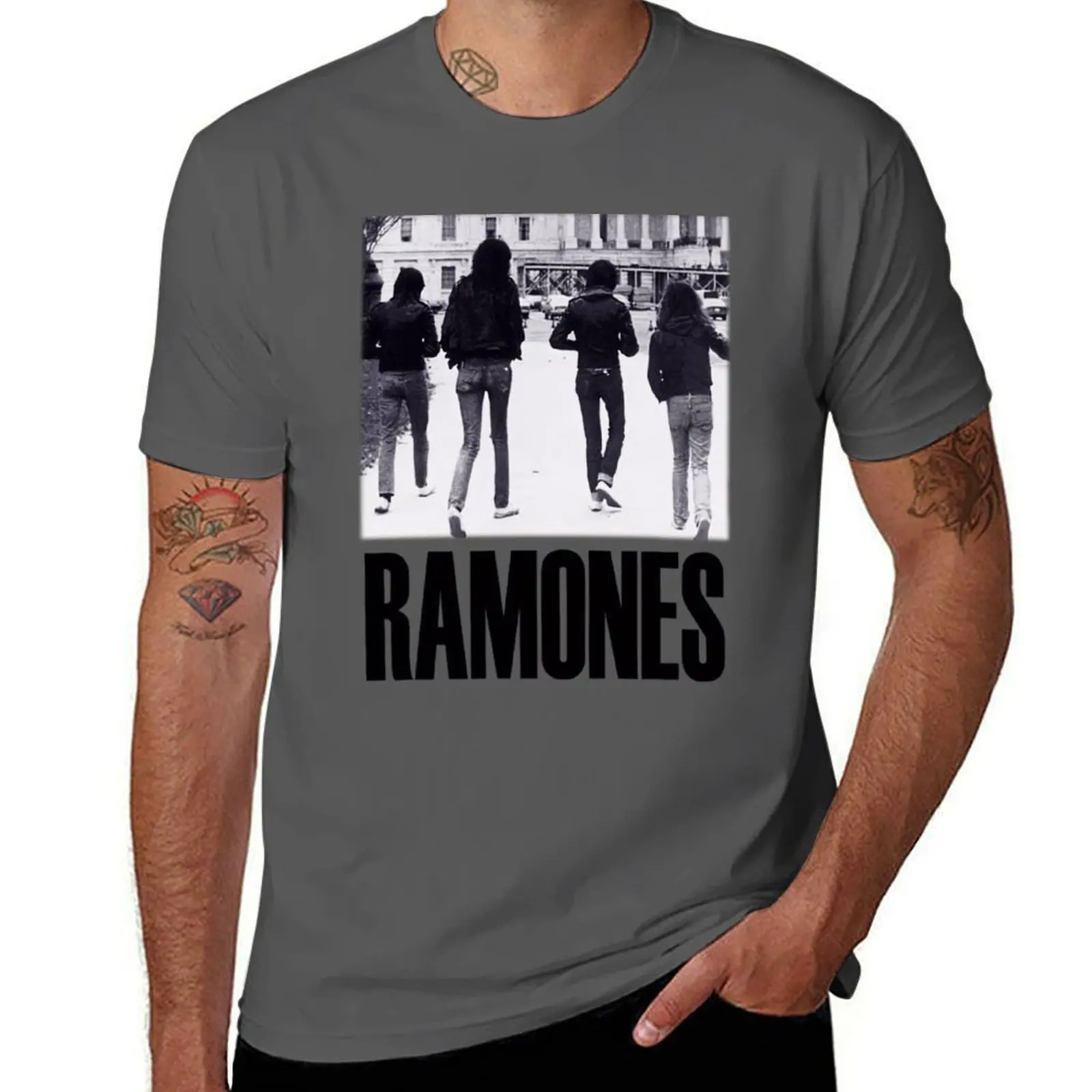 Rock Band Vinatge T-Shirt funny t shirts cotton t shirts for man cotton t shirt for man T-Shirt