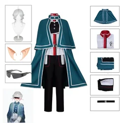 In Stock Sylphiette Mushoku Cosplay Costume Ainme Mushoku Tenseii Sylphy Cosplay Wig Ear Halloween Party Outfits for Women
