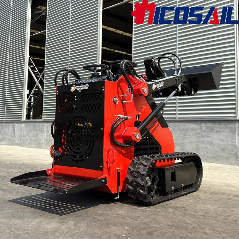 380 Mini Skid Steer Loader OEM Custom Compact Hydraulic Loader In Stock USA for Construction, Farm and Landscaping Applications