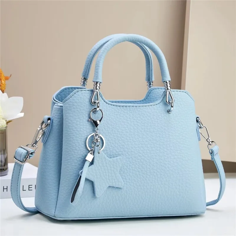 

Solid Color Simplicity Large Capacity Shopping Bag Casual Women's Handbag Classic Fashion Women's Office Business Shoulder Bag