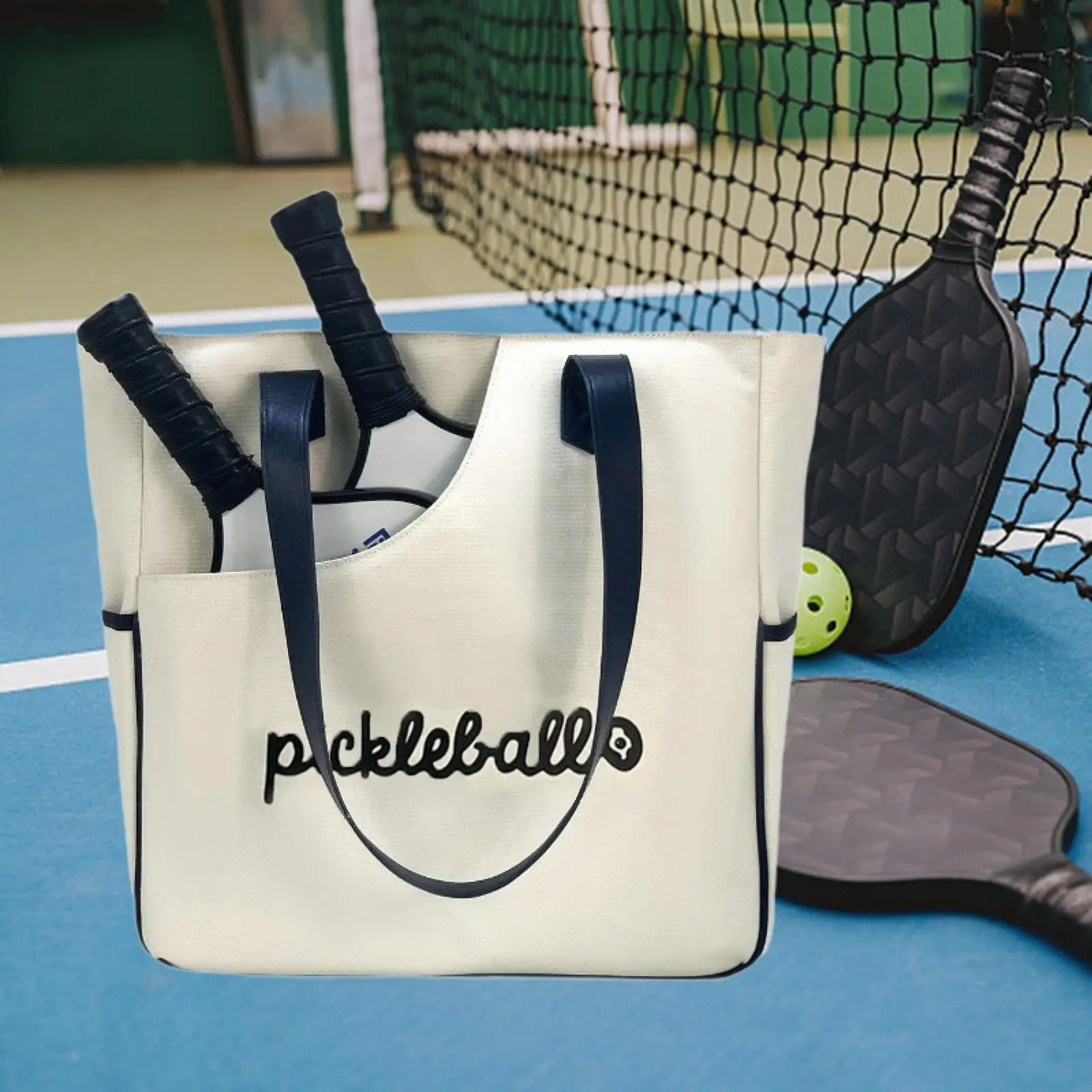 

Сумка для ракеток Pickleball, теннисная сумка на молнии, спортивная многофункциональная сумка для хранения тенниса для взрослых, сумка на плечо